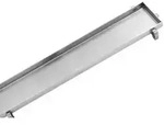 Tece - Drainline Fliesenmulde ''Plate'' 1200 Mm Edelstahl, Gerade 601270