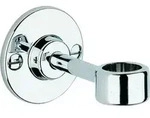 Grohe - Wandschelle 28708 F&uuml;r Standbrauserohr D: 18mm Holzschr. Chrom