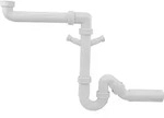 Blanco Raumspar-siphon / Geruchverschluss 1 1/2" X 50 Mm, Mit 2 Ger&auml;teanschl&uuml;ssen
