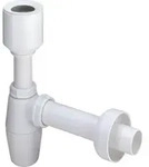 Cornat Urinal-flaschensiphon 50 Mm Kunststoff, Wei&szlig; Urinale