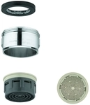 Grohe Mousseur 13941, Au&szlig;engewinde, M 24 X 1, Durchflussklasse D, 34,8 - 37,8 L/min
