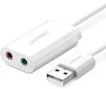 Ugreen Usb A Externer Soundkarten Musikadapter - Wei