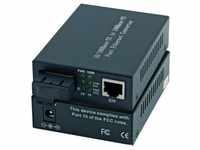 EFB Media Konverter Einzelgerät Eth 1x10/100mbit/RJ45 Fast Ethernet EL023V2