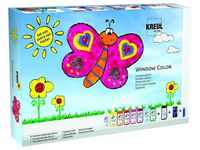 Kreul - Window Color Set mit extra viel Farbe Set Kinderbasteln
