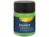 Javana Stoffmalfarbe für helle und dunkle Stoffe blattgrün 50 ml Textiles Gestalten