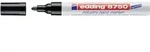 Edding - 4-8750001 Industrie-lackmarker 8750 Schwarz Strichbreite 2-4 Mm Rundspitz