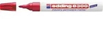 Industrie-permanentmarker8300 Rot Edding