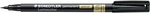 Staedtler Lumocolor Permanent Special S 319 S-9 Permanentmarker Schwarz Wasserfest: