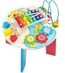 Smallfoot Motorik- Und Musiktisch 2 In 1 10321 Mehrfarbig Kinderinstrument