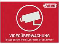 AU1420 Warnaufkleber Videoüberwachung Sprachen Deutsch (b x h) 148 mm x 105 mm...