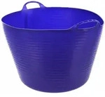 Kerbl - Trog Flexibel Flexbag Blau 28 Ltr. Futtertrog Gummitrog Universalkorb
