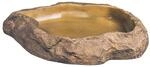 Napf Nat&uuml;rlich F&uuml;r Reptilien Hagen Lebensmittelechte Harz 14x11x2.5 Cm