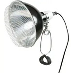 Aufsteckbare Reflektorlampe Mit Schutzgitter 250 W. F&uuml;r Reptilien.
