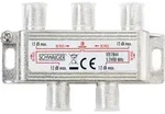 Schwaiger - Verteiler Vtf7844 531 1x F Buchse Auf 4x F Buchse, D&auml;mpfung Max. 12db