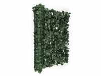 Blumfeldt - Fency Dark Ivy Sichtschutzzaun Windschutz 300x100 cm Efeu...