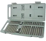 Br&uuml;der Mannesmann - M 187-40 Bit-set 40teilig Innen-sechskant, Innen-vielzahn (xzn),