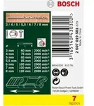 Accessories Promoline 2607019581 Stein-spiralbohrer-set 7teilig 3 Mm, 4 Mm, 5 Mm, 5.5