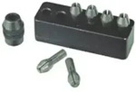 Proxxon - Micromot-stahlspannzangen, 6 St&uuml;ck Von 1 Bis 3,2 Mm, Mit Halter - 28940