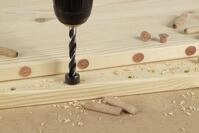 Wolfcraft - 2730000 Holz-spiralbohrer-set 3teilig 6 Mm, 8 Mm, 10 Mm...