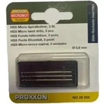 Proxxon - Micro-spiralbohrer (hss-stahl), 0,8 Mm, 3 St&uuml;ck - 28852