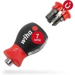 Wiha - Schraubendreher Stubby Mit Bit Magazin Magnetisch (33743) I Torx Mit 6 Bits,