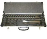 D-21191 Bohrer Und Mei&szlig;el Set Sds-plus 10 Tlg. + Koffer - Makita