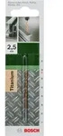 Bosch Accessories 2609255091 Hss Metall-spiralbohrer 2.5 Mm Gesamtl&auml;nge 57 Mm Tin