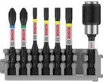 Bosch Accessories 2608522327 2608522327 Kreuzschlitz-bit Ph 2, Pz 2, T 15, T 20, T