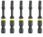 Torsion Bit Schlagfest T15 50mm 5 Stk - Dewalt