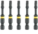 Torsion Bit Schlagfest, T30 50 Mm 5 Stk. - Dewalt