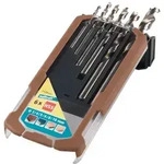 Wolfcraft - Holzspiralbohrer-set Hss Professional &Oslash; 3 - 10 Mm 6-teilig Rundschaft