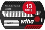 Bit Set Flipselector Standard 13-tlg. I 25 Mm Schlitz, Phillips, Pozidriv 1/4' I