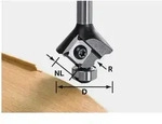 Abrundfr&auml;ser-wendeplatten S8 Hw R1,5 D28 Kl12,7 Ofk &ndash; 499810 - Festool