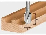 Spiralnutfr&auml;ser Hw Spi S8 D8/25 &ndash; 490979 - Festool
