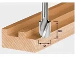 Spiralnutfr&auml;ser Hs Spi S8 D10/30 (490946) - Festool