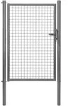 Wellengitter-einzeltor, Zinkp.ant.met.kst.b., B Mitte-mitte Pf.1000mmh1500mm -