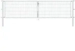 Alberts Doppeltor Flexo, Feuerverzinkt, Lichte Bxh4000x1000, Pf80x80/1700mm