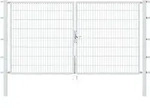 Alberts - Doppeltor Flexo, Feuerverzinkt, Lichte Bxh3000x1600, Pf80x80/2300mm