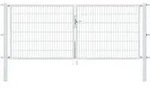 Alberts - Doppeltor Flexo, Feuerverzinkt, Lichte Bxh3000x1200, Pf80x80/1900mm