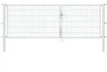 Alberts - Doppeltor Flexo, Feuerverzinkt, Lichte Bxh3500x1200, Pf80x80/1900mm