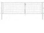 Alberts - Doppeltor Flexo, Feuerverzinkt, Lichte Bxh3500x1000, Pf80x80/1700mm