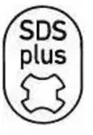 Bosch - Accessories 2608690102 Spatmei&szlig;el 60 Mm Gesamtl&auml;nge 250 Mm Sds-plus 1 St.