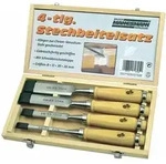 Br&uuml;der Mannesmann - Stechbeitelsatz, In Holzkassette, 4-teilig M66104 M66104