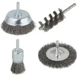 Wolcraft - Drahtb&uuml;rsten-set 4 Tlg. - 2133000