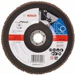 Bosch - F&auml;cherschleifscheibe X571, Best For Metal, Gewinkelt , 180 Mm, 40,