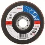 Bosch F&auml;cherschleifscheibe Expert For Metal 125 22,23 80 Gerade Glasgewebeteller -