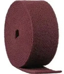 Schleifvliesrolle Nro 400 L&auml;nge 10 M Breite 115 Mm Medium Rotbraun - 258885 -