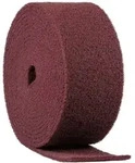 Schleifvliesrolle Nro 400 L&auml;nge 10 M Breite 150 Mm Medium Rotbraun - 258890 -