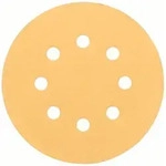 Schleifblatt C470 F&uuml;r Exzenterschleifer, 125 Mm, 120, 8 L&ouml;cher, Klett, 5er-pack