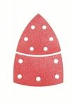 Accessories 2608607408 Multischleifpapier Mit Klett, Gelocht K&ouml;rnung (num) 80 (l X